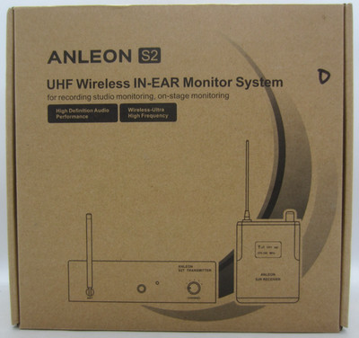 ANLEON S2 UHF Wireless IN-EAR Monitor System for studio & On stage monitoring