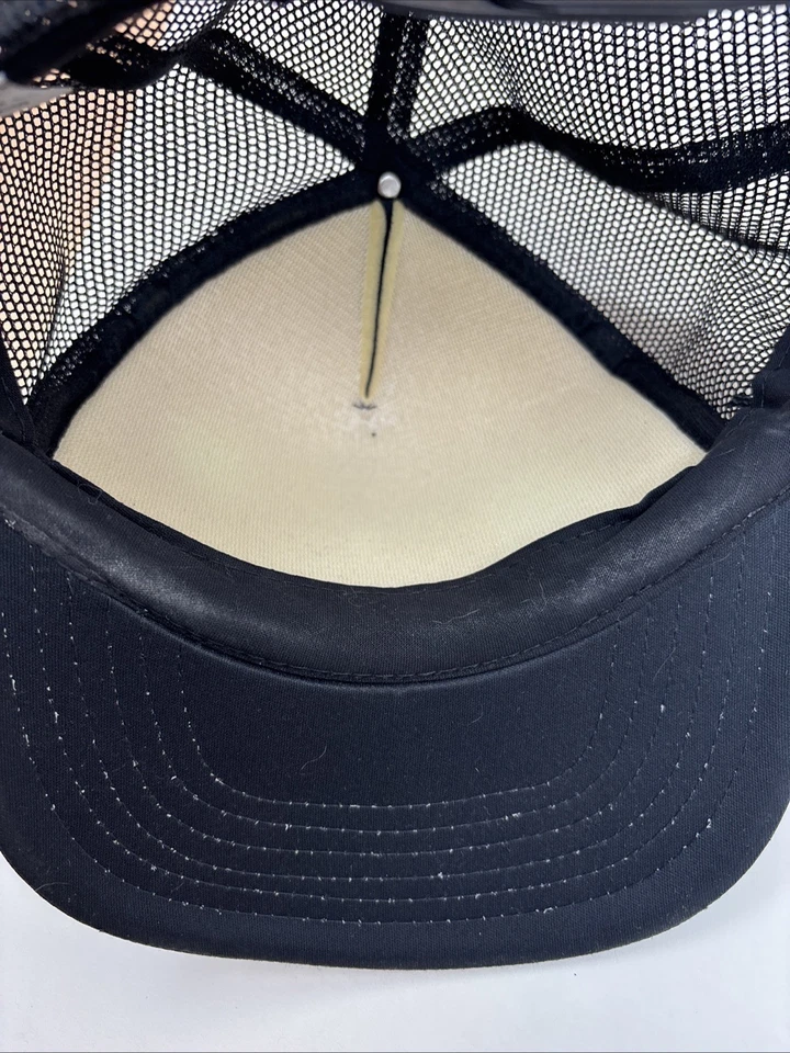 Gorra de béisbol de camionero con logotipo divertido When You’re Horny I’m Happy Hat de colección años 80 Foto 3 de 4