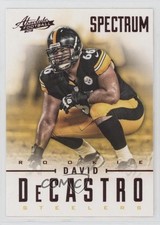 2012 Panini Absolute Rookie Spectrum Red David DeCastro #124 0nr3