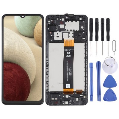 LCD Screen For Samsung Galaxy A12 Nacho SM-A127F Digitizer Full Assembly+ Frame