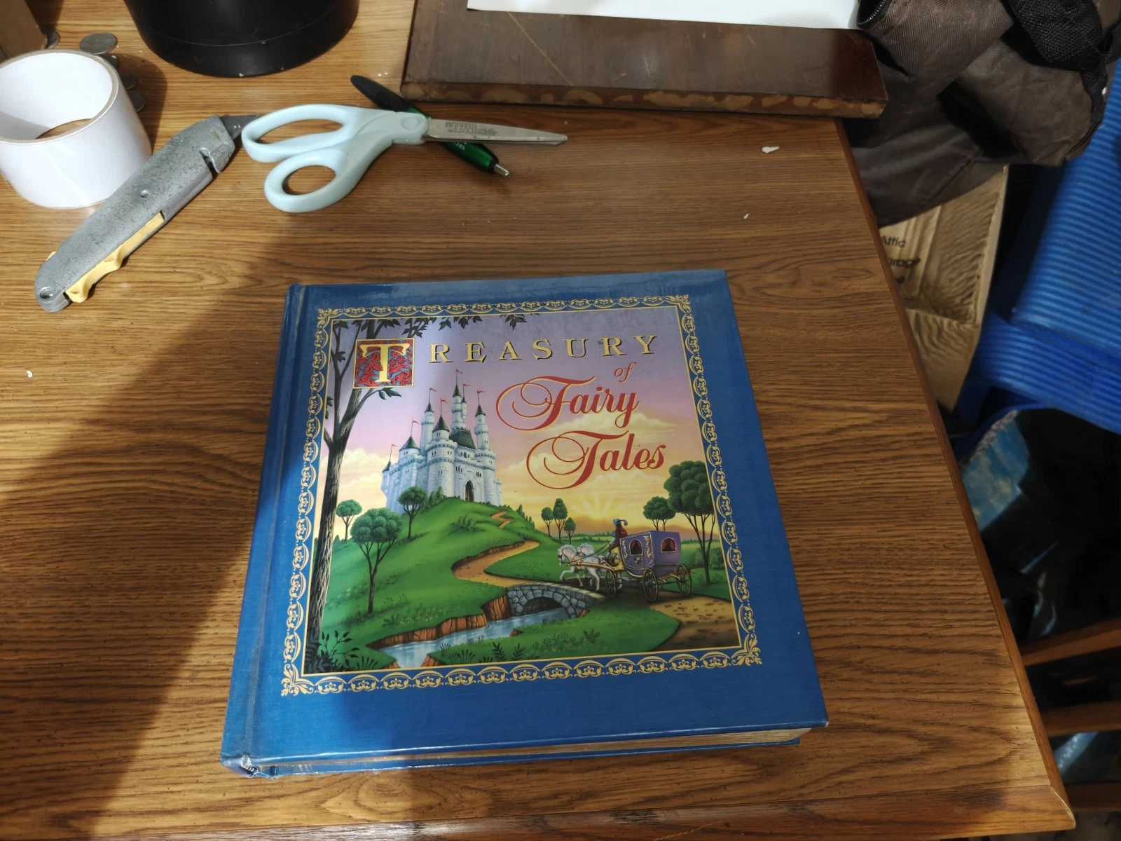 Treasury of Fairy Tales Hardcover Storybook English Ages 4-8 1998 Pub Intl - product detail image 4