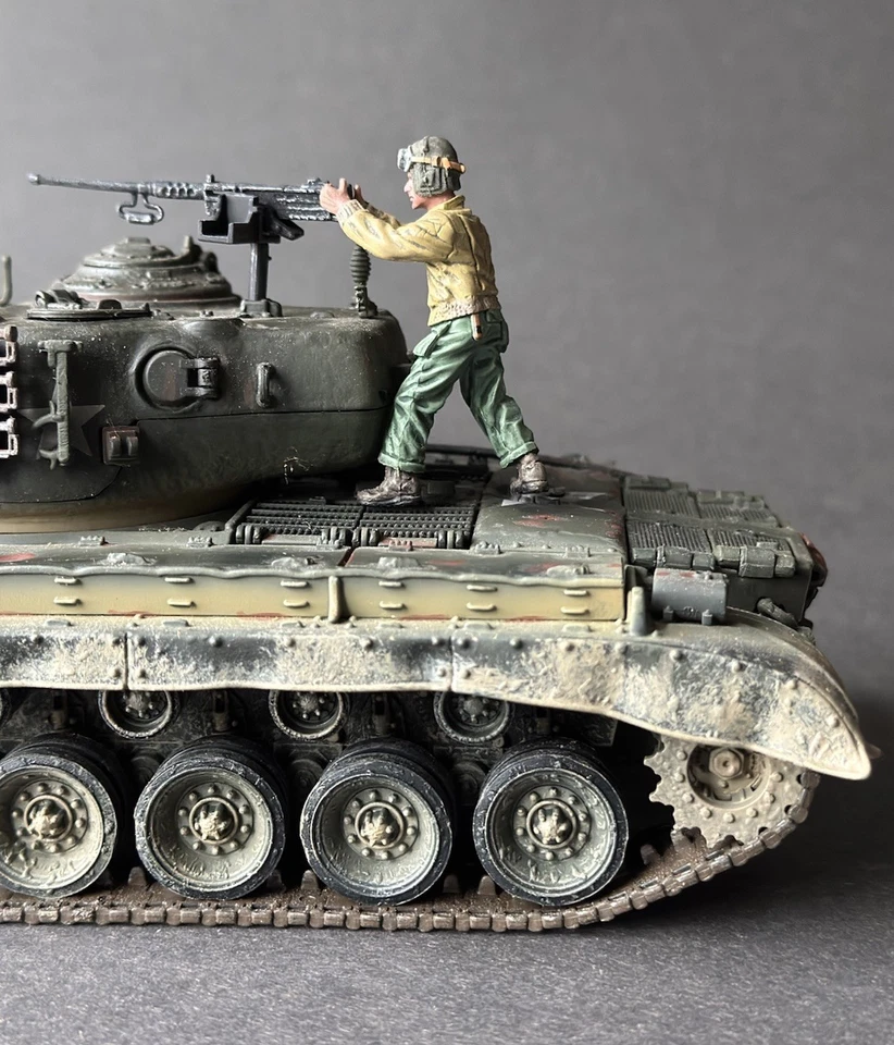 Forces of Valor 1:32 US Army M26 Pershing Heavy Tank Germany 1945 RARE 80016 - Image 3 of 4