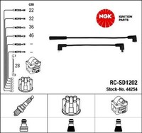 NGK 44254 ZüNdleitungssatz ZüNdkabelsatz ZüNdkabel FüR Skoda