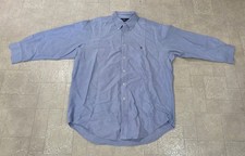 Polo Ralph Lauren Yarmouth Light Blue Oxford Shirt Mens 17 34 35 L/S Pony
