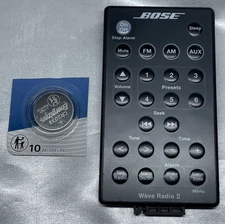 🔥 TESTED OEM BOSE Acoustic Wave II CD Changer Remote + New Energizer Battery