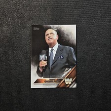 2016 Topps WWE Then Now Forever Mean Gene Okerlund Card #181