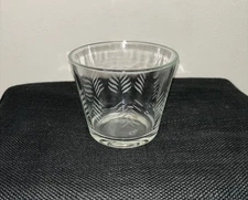 Vintage Javit Crystal (Rain Pattern) Ice Bucket Made In West Germany MCM 1960s