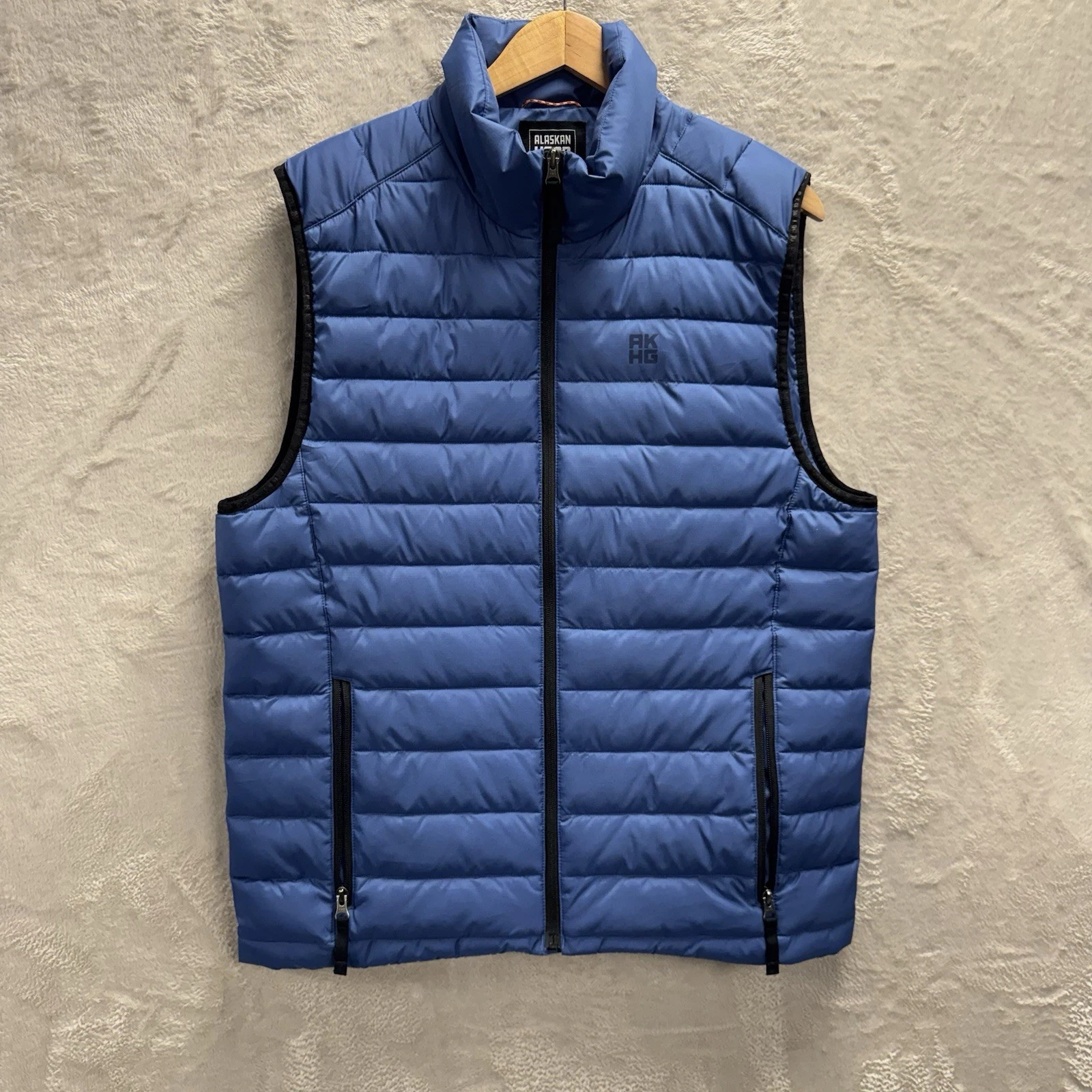 Alaskan Hard Gear Duluth Trading Co Full Zip Vest Insulated Blue Men’s Medium