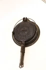 Griswold SLANT EPU #8 Cast Iron Waffle Maker 314B 315A Pat 1908 913C Base