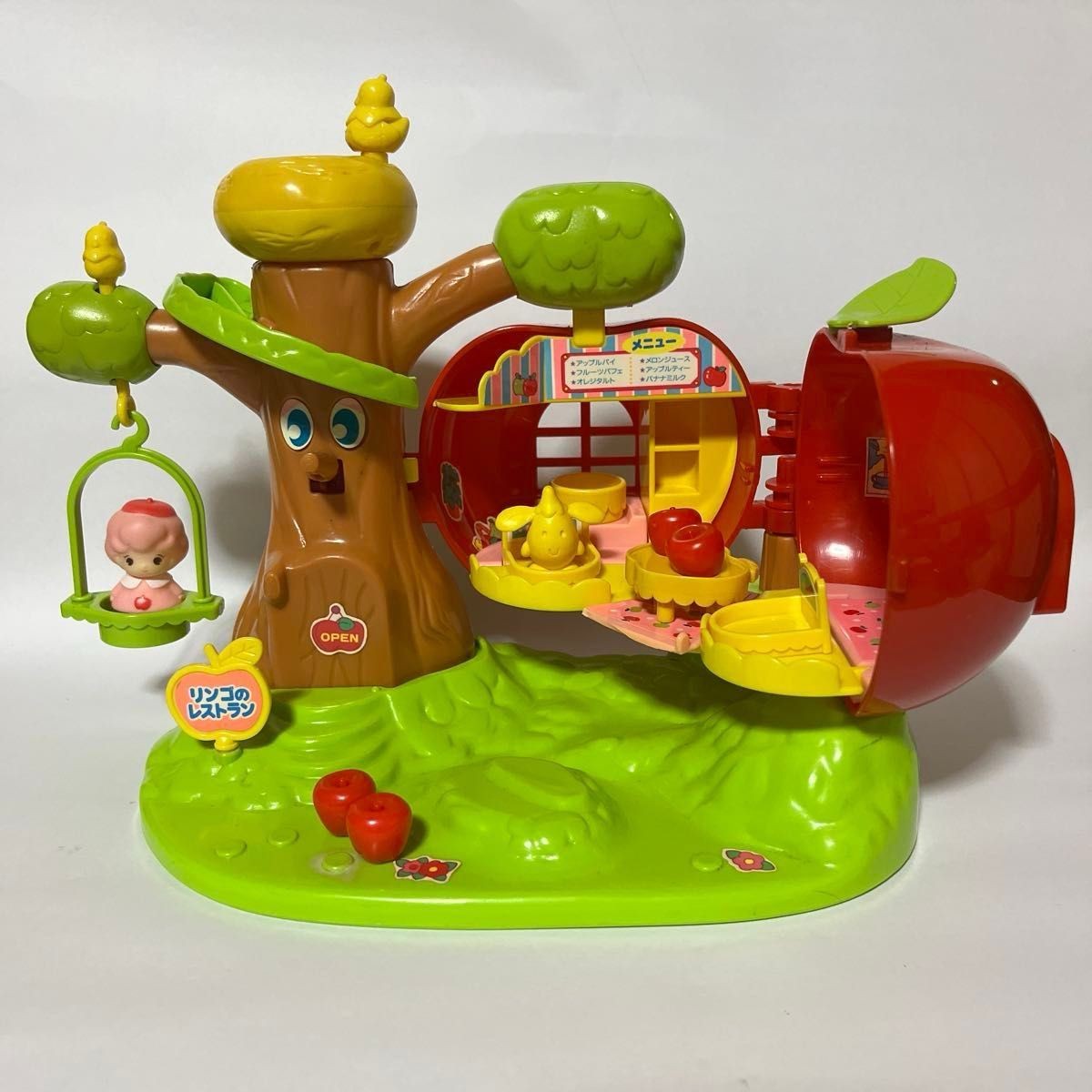 Takara KoeDachan Apple Restaurant Retro Toy for Girls Vintage
