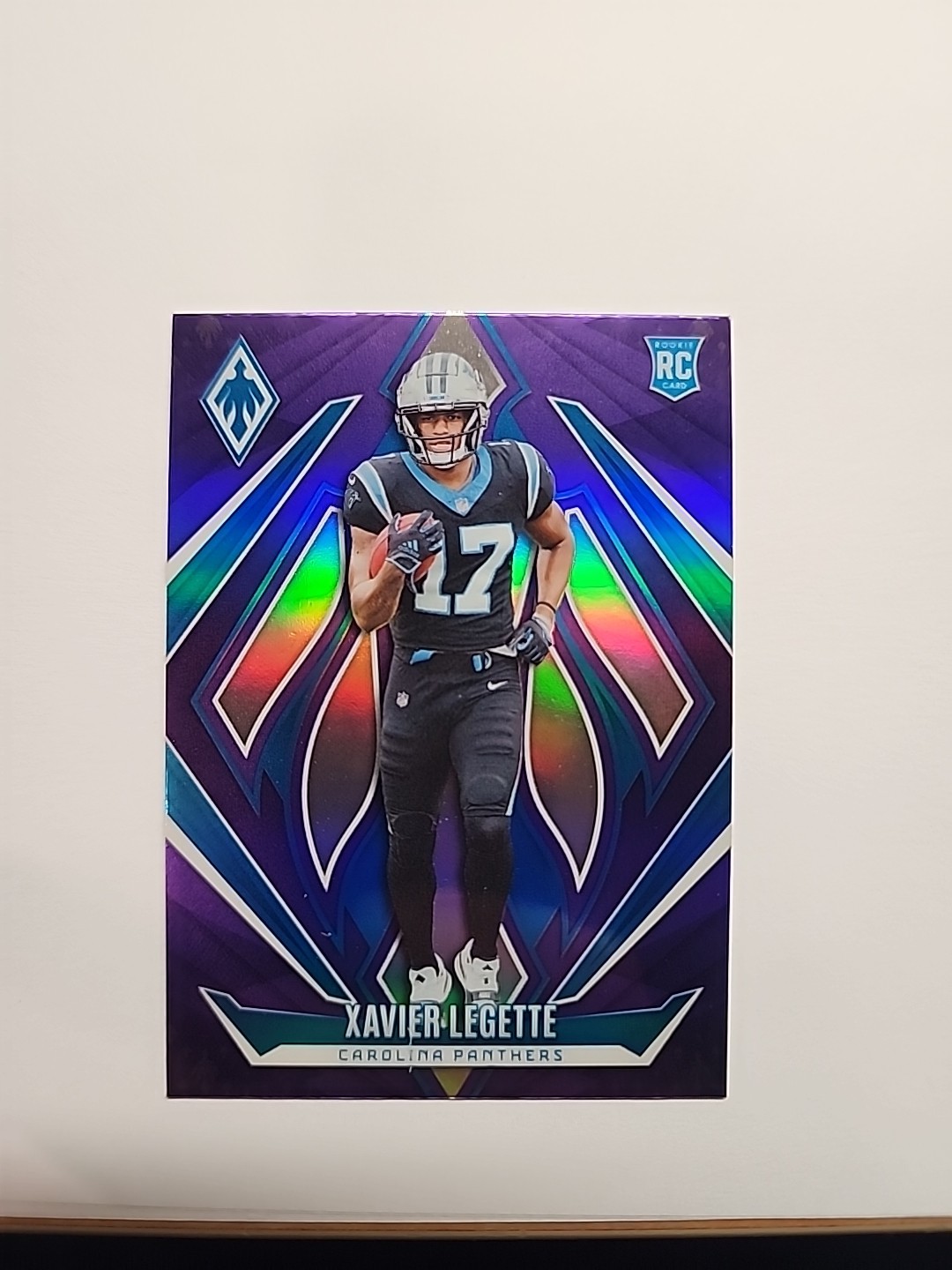 2024 Panini Phoenix - Rookies Xavier Legette #249 Purple Fade (RC)