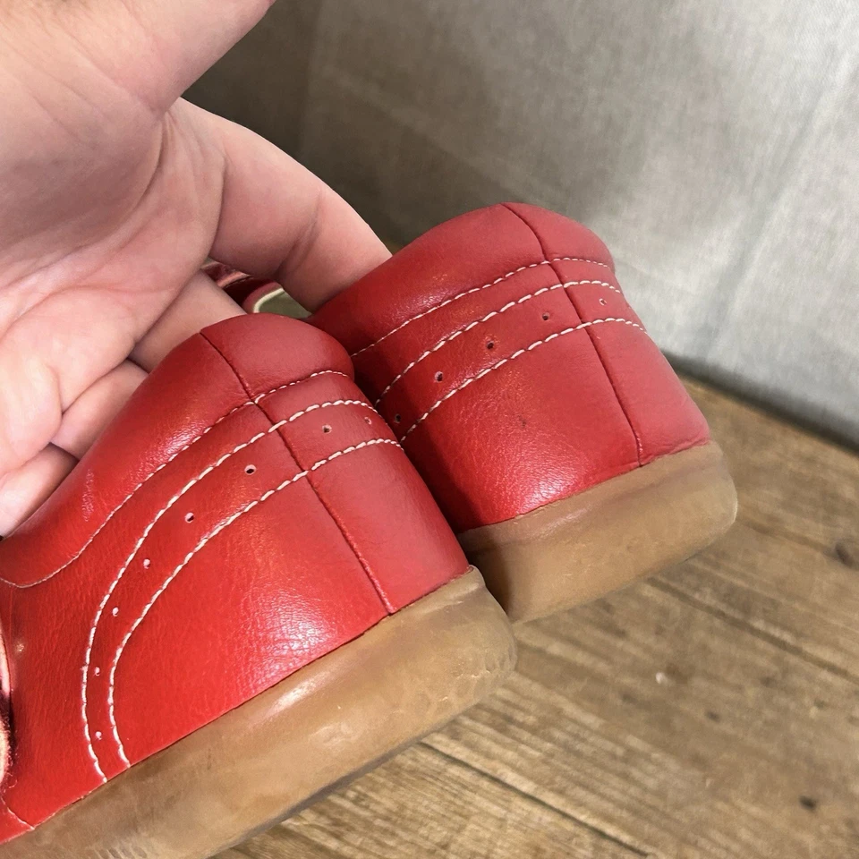 Сандалии для девочек Livie And Luca Libra Mary Jane 3 года кожа красные дышащие - Изображение 3 из 4