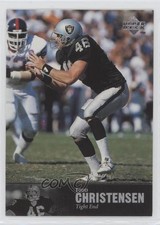 1997 Upper Deck NFL Legends Todd Christensen #88 0f8
