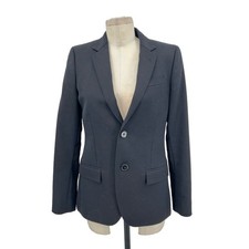 J. Crew Ludlow Blazer Black Luxe Matte Wool Gabardine Size 6
