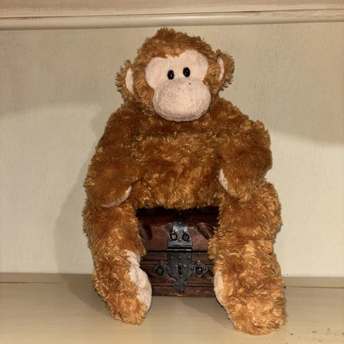 Vintage Beanie Buddies 16 Inch Monkey Plush Doll