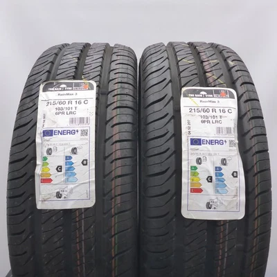 215 60 16C 2x UNIROYAL 215/60 R16C 103/101T RainMax 3 Pneus D'Été 2022 COMPLET - Photo 1/4