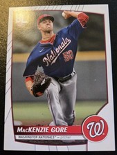 2023 Topps Big League Baseball MacKenzie Gore #30 Washington Nationals