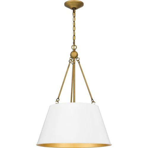 Quoizel QP5597WS 4 Light 19"W Suspension Multi Light Pendant - White - Picture 10 of 10