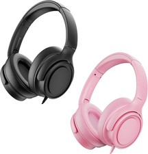 Wired Over-Ear Headphones with USB C Connector, Hi-Fi Stereo Sound,...