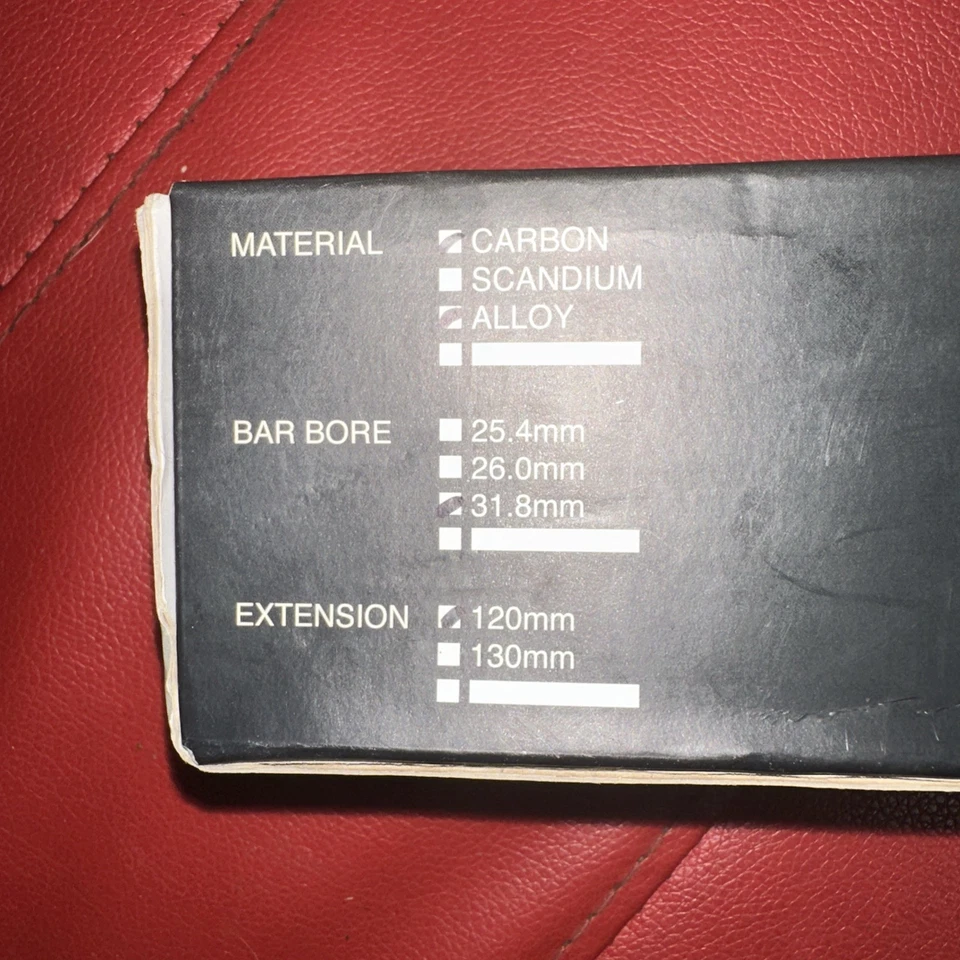 Control Tech Carbon Road Stem 120mm - Image 3 of 4