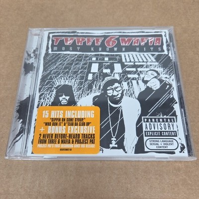Three 6 Mafia Most Known Hits CD 2005 Rap & Hip-hop 17 Tracks