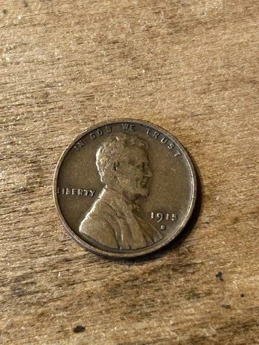 1915S Lincoln Cent VF
