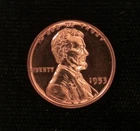 1953 DDO 1c SUPERB GEM PROOF !!!!! BLAZING RED BEAUTY !!!!!