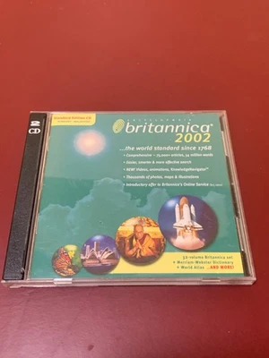 Encyclopedia Britannica 2002 Standard Edition CD for Windows / Macintosh Discs - Image 1 of 4
