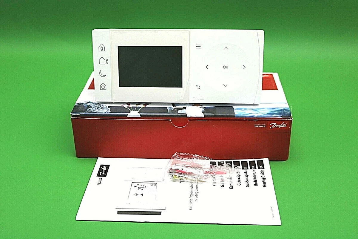 Danfoss TPOne-M Programmable Room Wired Thermostat Chrono 230V 087N785200 |  eBay