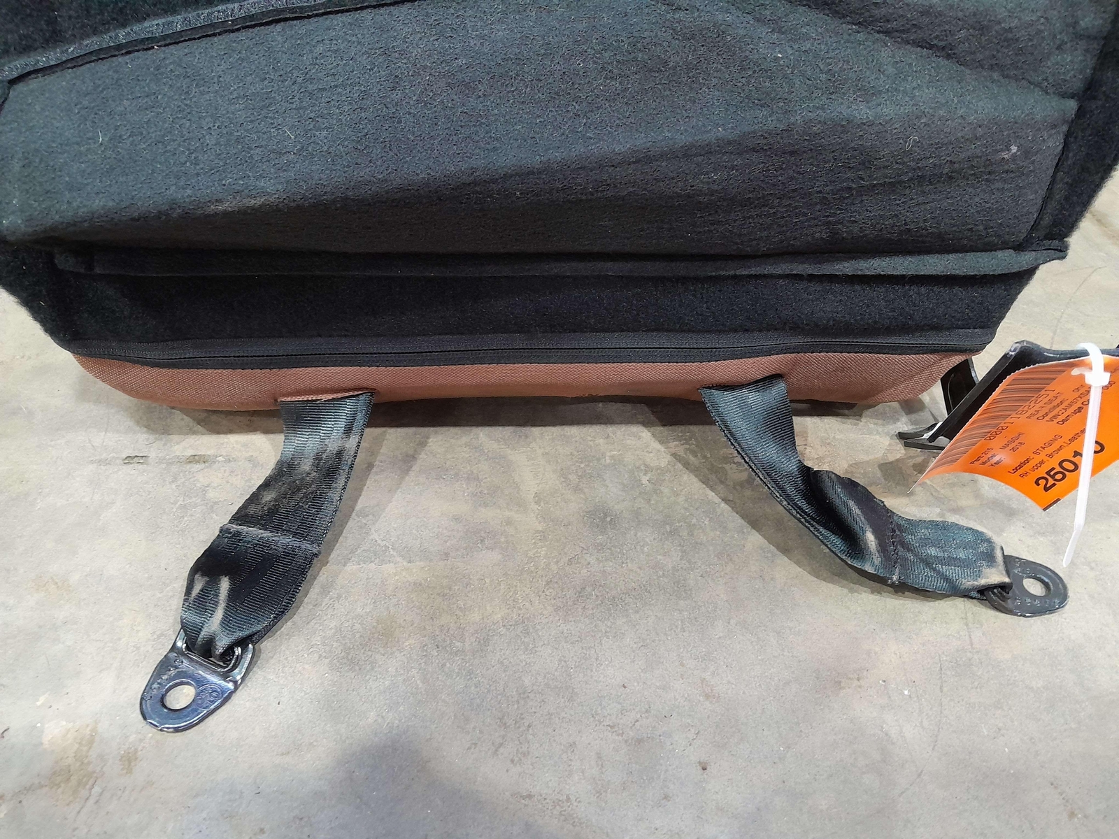 14-24 Maserati Ghibli Rear Seat Upper Section Right Passenger Side Brown Leather