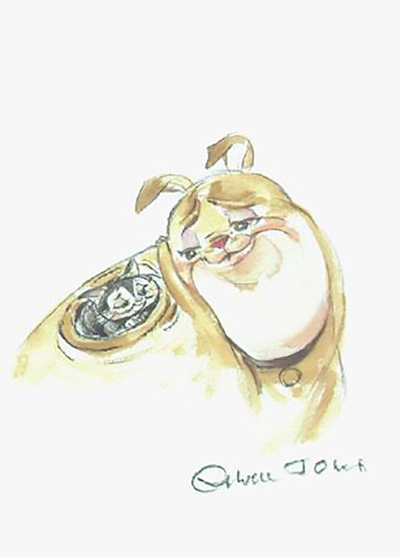 CHUCK JONES Marc Anthony and Pussyfoot Warner Bros Paper Giclee Lt Ed of 750