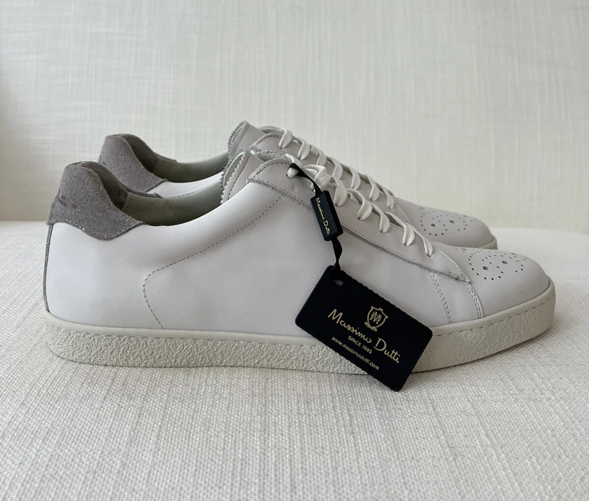 Mens white deals dress sneakers