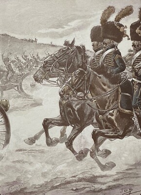 Kavallerieartillerie Empire Napoléon Bonaparte Nach Job (1858-1931) Frankreich