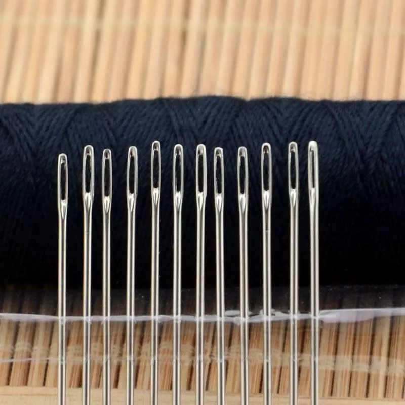 Hardness Sewing Needle Stainless Steel Cross Stitch Needles Hand Tools  25Pcs/Lot