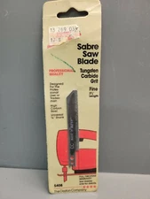 Disston 5408 Sabre Jig Saw BLade Tungsten Carbide Grit FINE  New Old Stock