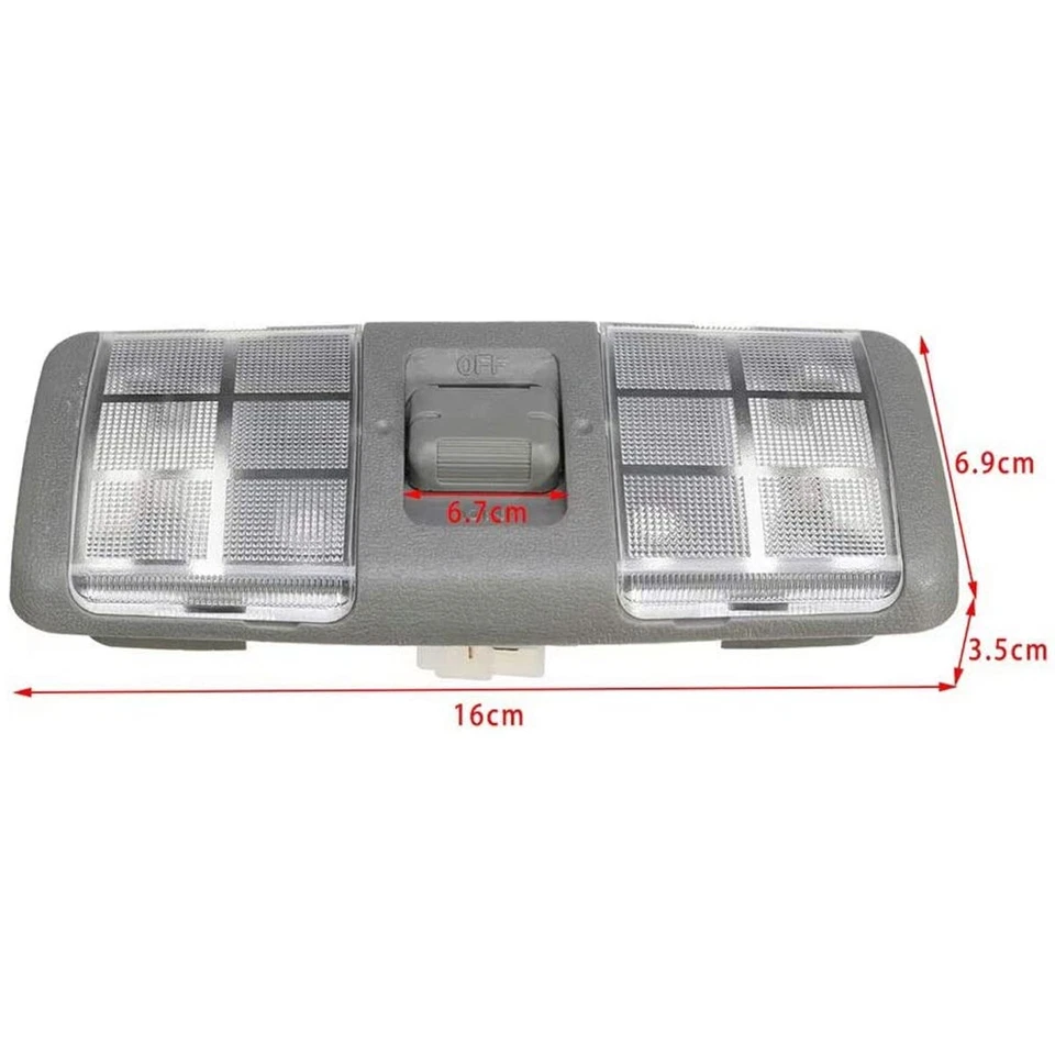 Lámpara de techo interior domo cabina habitación luz para Mitsubishi Montero V43 V45 1991-99 Foto 4 de 4