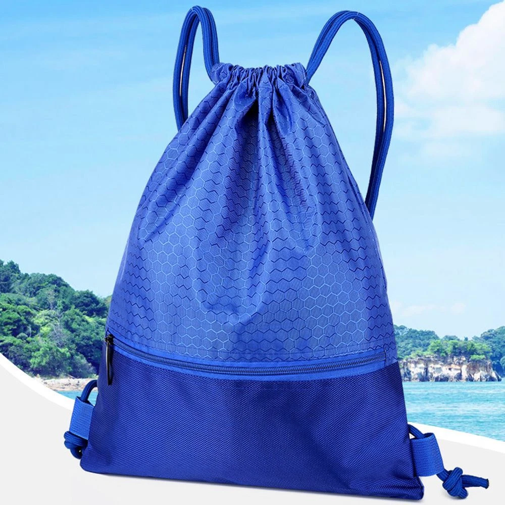 Storage Pocket Outdoor Folding Bag Large Beach Backpack Waterproof Swim Bags