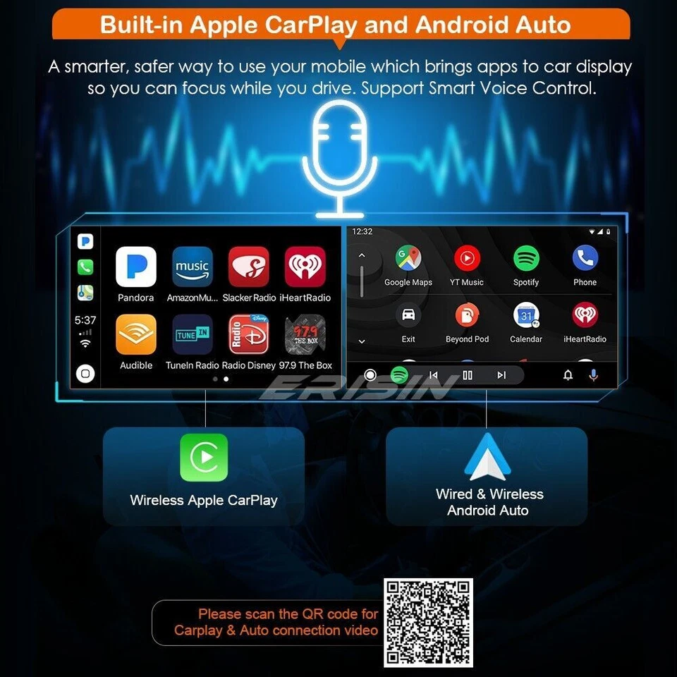 64GB 8-Core Android 14 Car Stereo Sat Nav Radio GPS for Audi A4 S4 RS4 Seat Exeo - Image 4 of 4