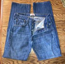 Vintage Levi  s 501 Button Fly straight leg 31 x 34 31 Made Mexico 100 cotton
