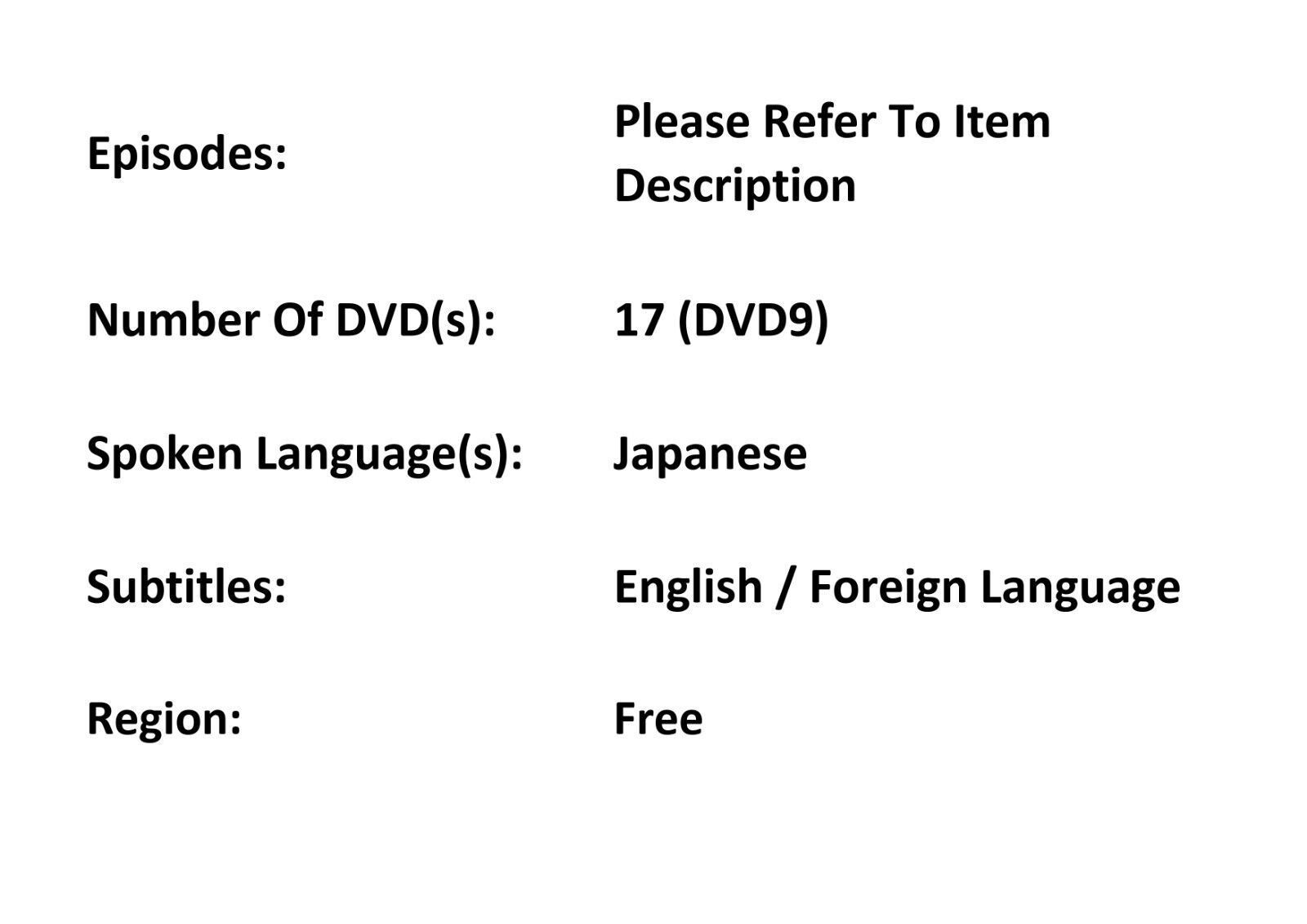DVD Japan Anime SAINT SEIYA Complete Boxset + 5 Movie +Series English  Subtitle*