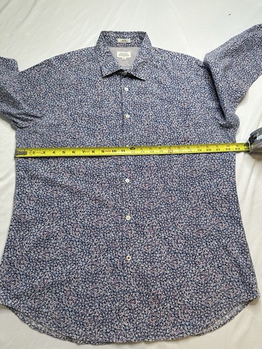 Hartford Alternative Classics Mens Size 2XL XXL Button Front Shirt Floral Print - Picture 3 of 8