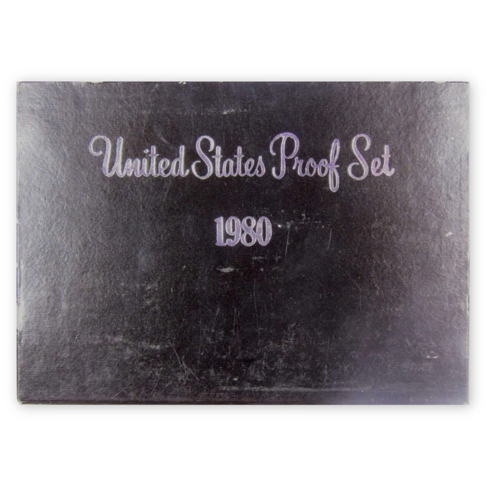 1980 Clad Proof Set U.S. Mint Original Government Packaging OGP - Image 4 of 4