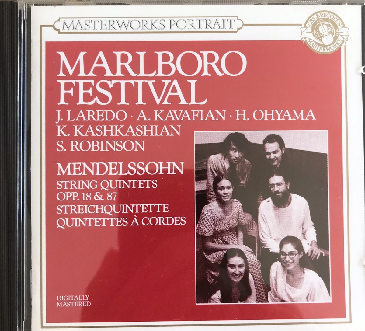 Mendelssohn: Streichquintette Op. 18 & 87Laredo, Ohyama u.a.1978 CD  1990 | eBay