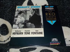 Quality Street Laserdisc LD Katharine Hepburn Free Ship 50 Orders