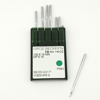 Groz Beckert DBXK5 FFG/SES Lot De 100 Aiguilles Pour Machine à Coudre à Broder (11/75)