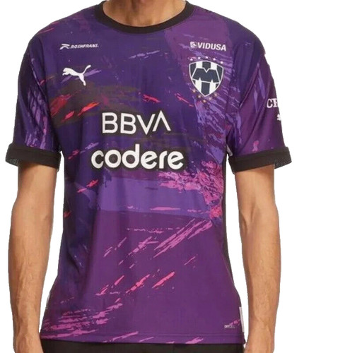 NWT $140 CF Monterrey Third Authentic 22/23 Jersey Puma 705924-01 Sz L