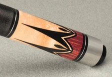 MCDERMOTT STAR S9 BIRDSEYE MAPLE TWO PIECE BILLIARD GAME TABLE POOL CUE STICK