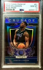Zion Williamson RC Blue Prizm 