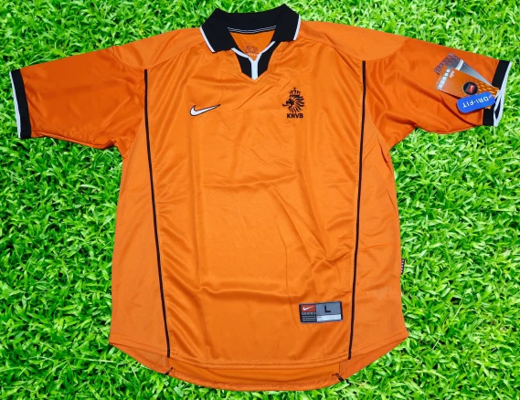 Netherlands Holland Soccer Jersey Football Shirt 100% Original L 1998 World  Cup