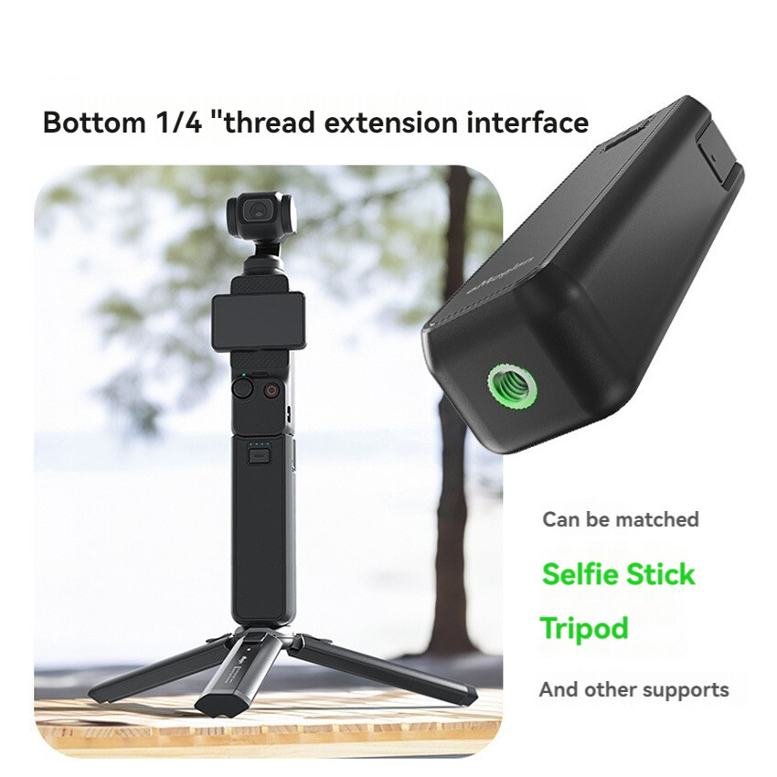 For DJI OSMO Pocket 3 Sports Camera Battery Handle Mobile Power